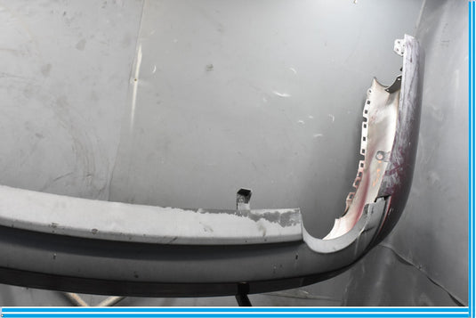 08-11 Mercedes W204 C300 C350 Rear Lower Bumper Cover Assembly Red Oem