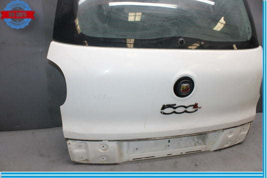 14-17 Fiat 500L Rear Back Trunk Tailgate Liftgate Panel White Oem