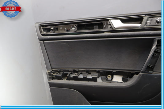 11-14 Volkswagen Touareg Front Left Driver Side Interior Door Panel Assembly Oem