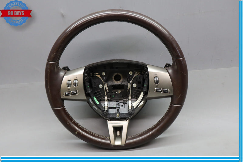 Load image into Gallery viewer, 07-11 Jaguar X150 XK XF Steering Wheel w/ Paddle Shifters Black 6W833L598DD Oem
