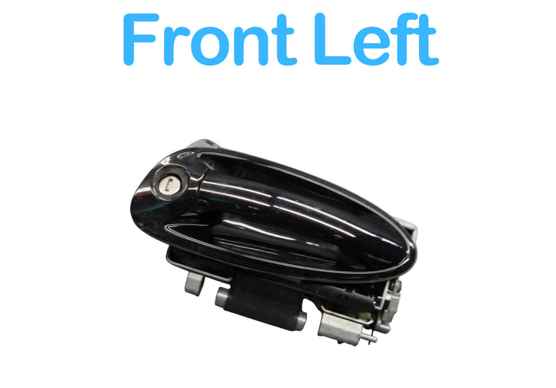 Load image into Gallery viewer, 10-16 Porsche Panamera 970 Front Left Driver Side Exterior Door Handle Black Oem
