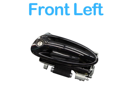 10-16 Porsche Panamera 970 Front Left Driver Side Exterior Door Handle Black Oem