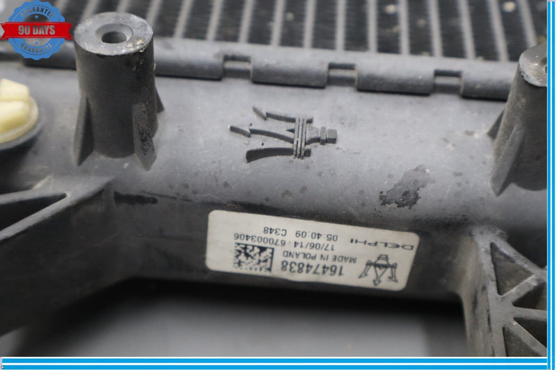 Load image into Gallery viewer, 14-22 Maserati Ghibli Levante M157 Aux Auxiliary Water Cooling Radiator Oem
