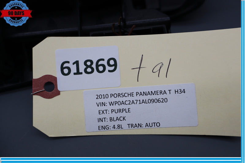 Load image into Gallery viewer, 10-16 Porsche Panamera Front Left Driver Side Dash Knee Panel Black Oem
