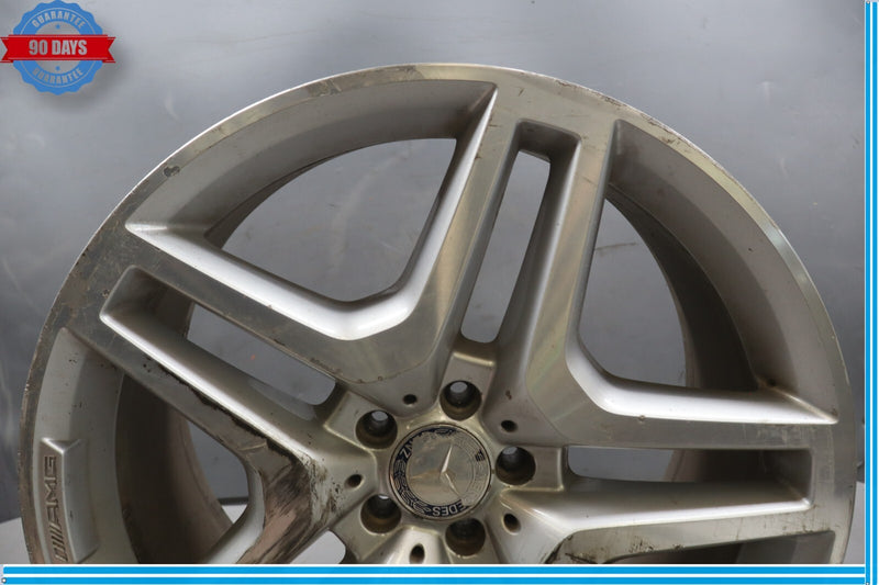 Load image into Gallery viewer, 07-19 Mercedes X166 GL450 GLS350 R21 Front Wheel Rim Silver 10Jx21H2 21'' Oem
