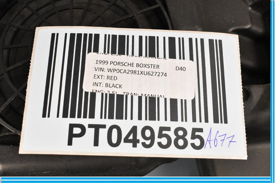 97-04 Porsche Boxster Front Right Passenger Side Door Speaker 2752555854 Oem