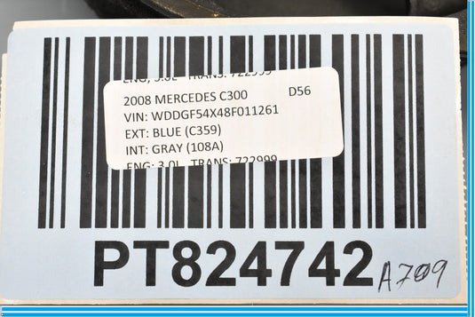 08-14 Mercedes W204 C300 C250 Front Left or Right Door Audio Speaker 2048201902