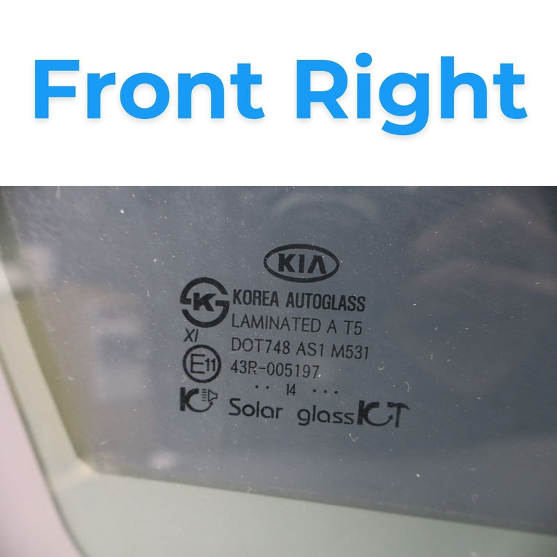 Load image into Gallery viewer, 11-15 Kia Optima Hybrid TF Front Right Passenger Side Door Window Glass Oem
