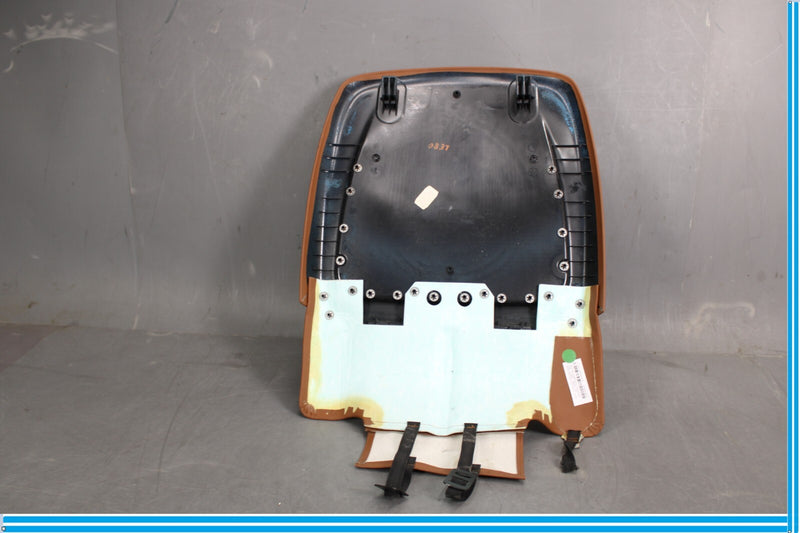 Load image into Gallery viewer, 14-17 Maserati Ghibli Front Left Driver Side Seat Back Cover Brown Oem
