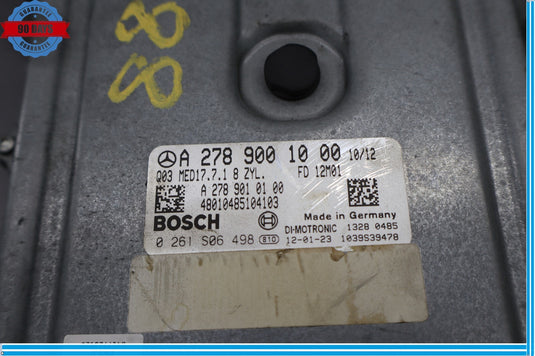11-14 Mercedes E550 CLS550 ECU ECM Engine Control Module Unit 2789001000 Oem