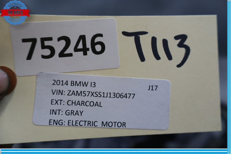 Load image into Gallery viewer, 14-21 BMW I01 i3 i3s Rear Left Driver Side Door Shell Inner Cover Panel Oem
