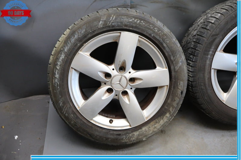 Load image into Gallery viewer, Mercedes R171 SLK280 SLK350 8J x 16 16" Wheel Rim Rims Set of 4 Oem
