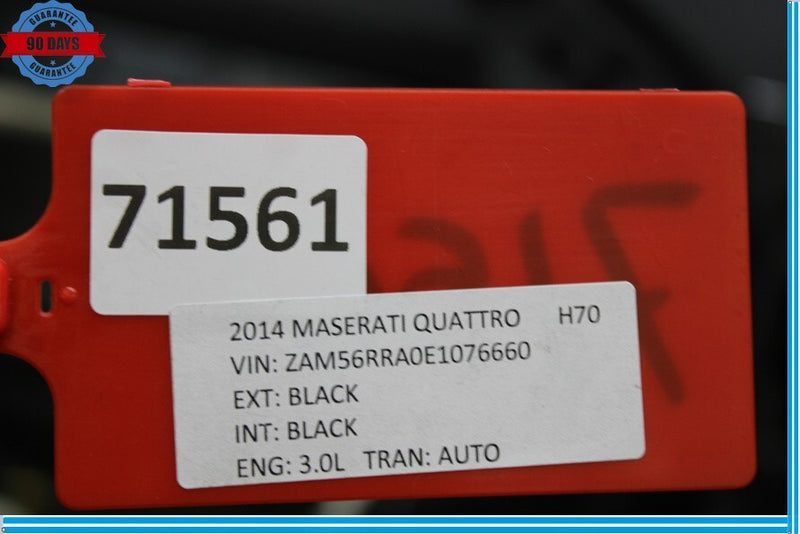Load image into Gallery viewer, 14-22 Maserati Quattroporte M156 Ghibli Front Left Side Door Shell Black Oem
