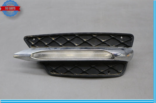 08-15 Mercedes W204 C300 C350 Front Bumper Left LED Fog Light Grille Grill Oem