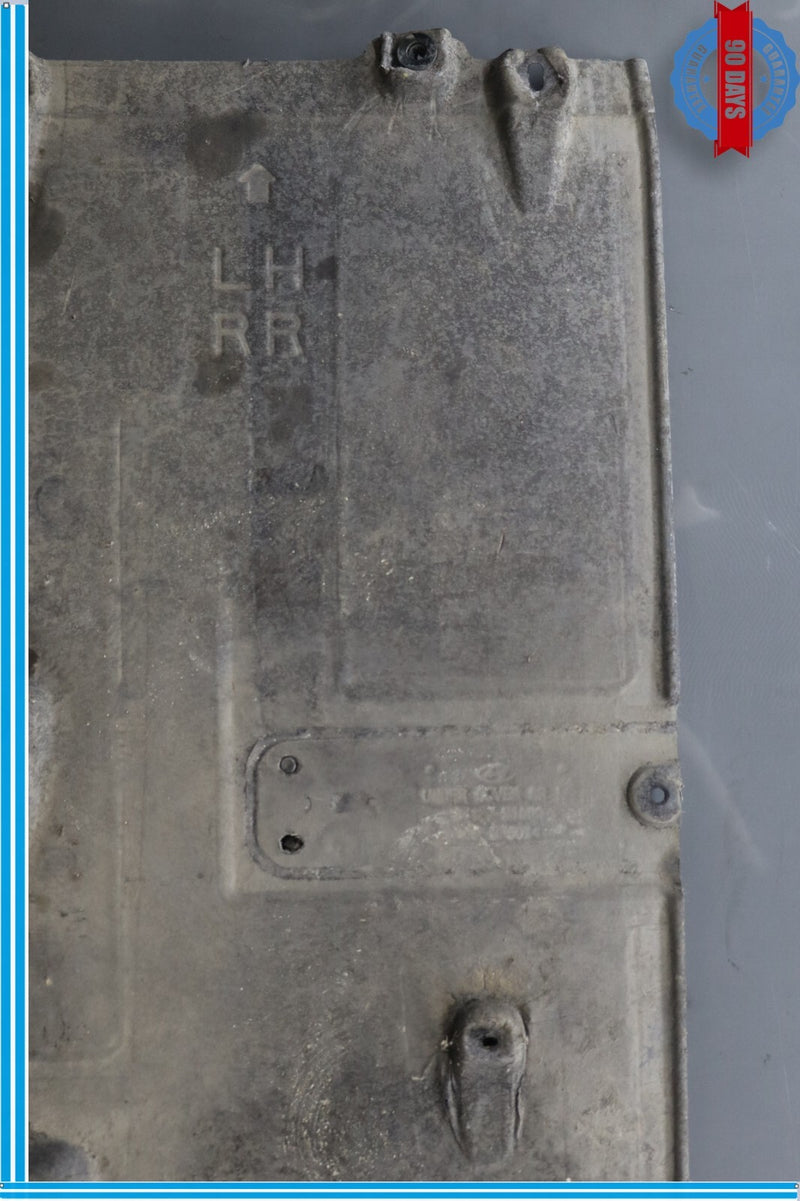 Load image into Gallery viewer, 15-17 Hyundai Genesis Rear Left Side Rearward Sunder Body Splash Shield Oem
