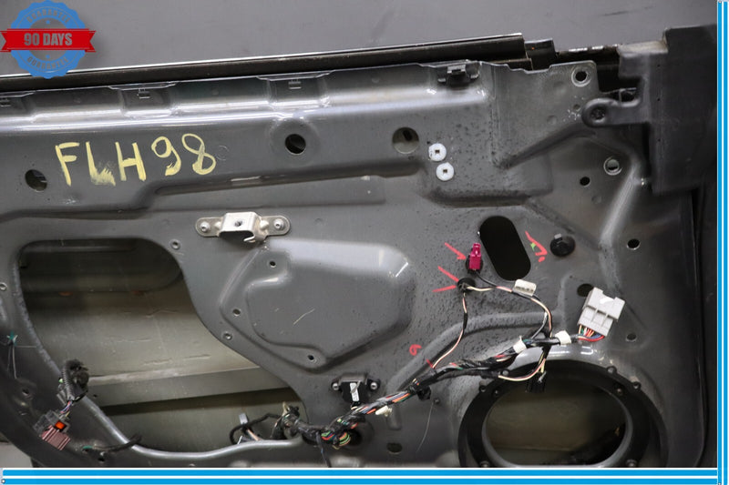 Load image into Gallery viewer, 12-15 Tesla Model S Front Left Driver Side Exterior Door Shell Panel Black Oem
