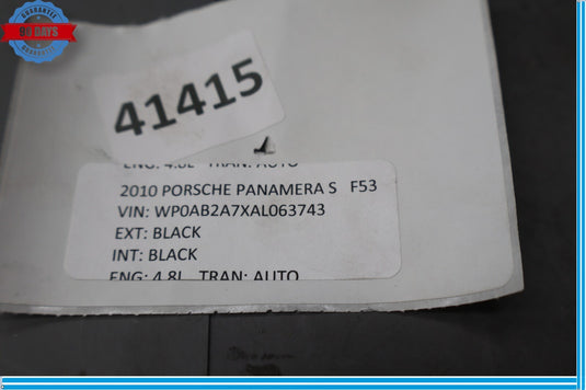 10-13 Porsche Panamera 970 Turbo S GTS Left Driver Side Fender Damaged Oem