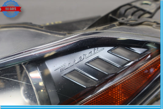 14-17 Maserati Ghibli Front Left Driver Side Headlight Head Light Lamp Xenon Oem