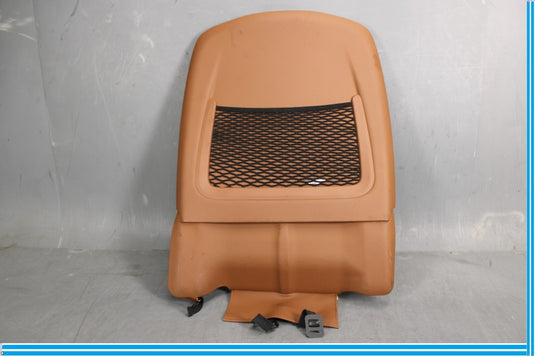 14-17 Maserati Ghibli Front Left Driver Side Seat Back Cover Brown Oem