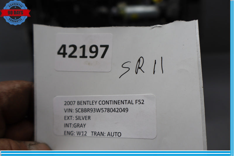 Load image into Gallery viewer, 06-12 Bentley Continental Front Right Lower Seat Rail Frame Track W/ Motor Oem
