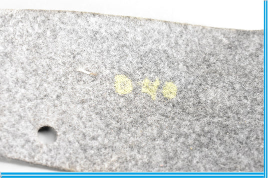 97-04 Porsche Boxster Rear Trunk Carpet Trim Pad Piece Black Oem