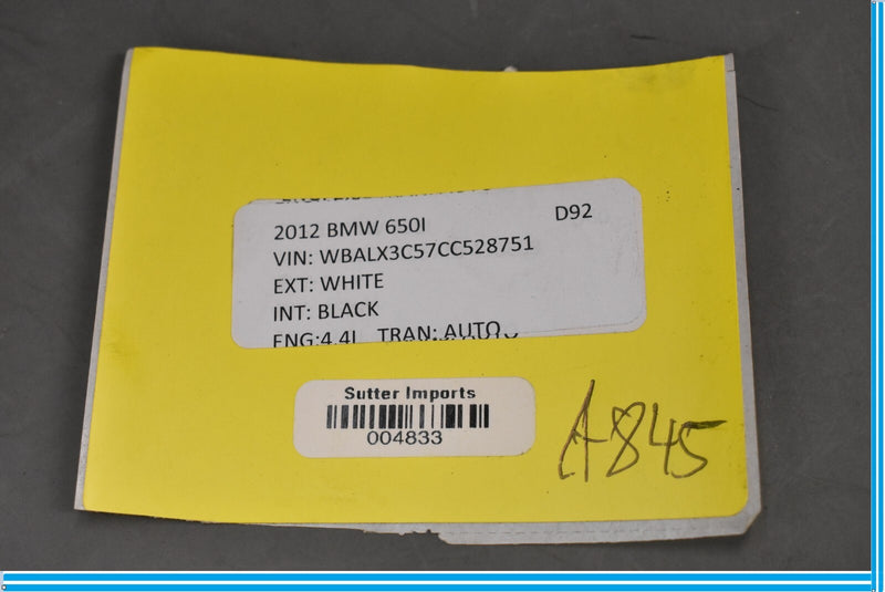Load image into Gallery viewer, 12-17 BMW 650i F12 Right Passenger Side Center B Pillar Upper Trim Panel Oem

