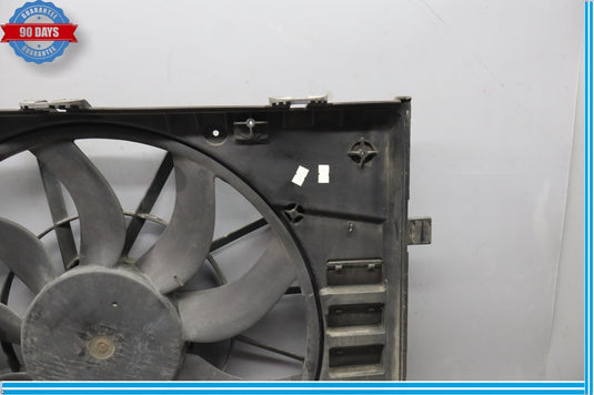 11-14 Volkswagen Touareg Front Engine Radiator Cooling Fan Assembly Oem