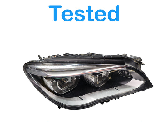13-15 BMW 750i 750Li Front Right Passenger Side Headlight Headlamp Assembly Oem