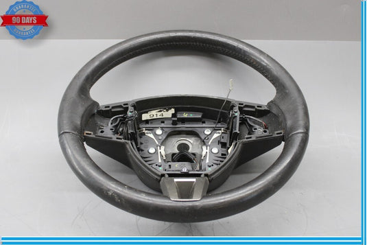 07-09 Jaguar X150 XK XKR Front Steering Wheel Leather 6W833F916AB Oem