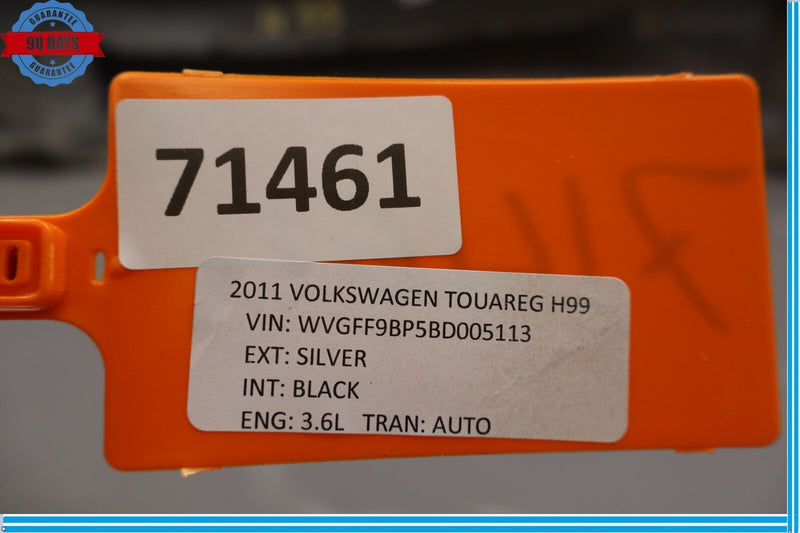 Load image into Gallery viewer, 11-14 Volkswagen Touareg VW Front Bumper Cover Panel Assembly Silver Oem
