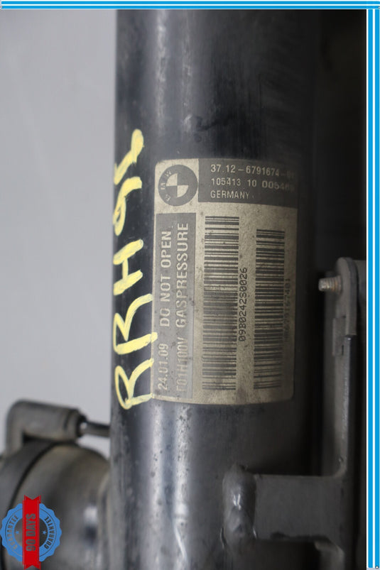 09-10 BMW 750i 750Li F01 F02 Rear Right Side Strut Shock Absorber Spring Oem