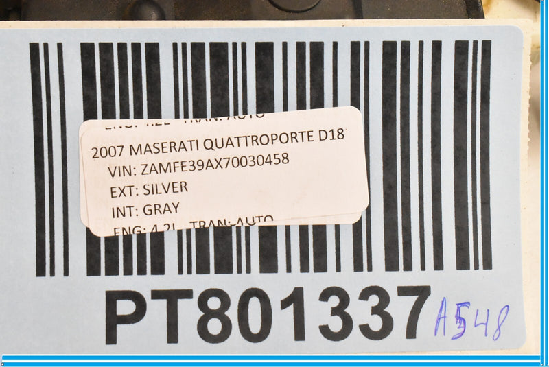 Load image into Gallery viewer, 03-12 Maserati Quattroporte Rear Right Passenger Door Lock Latch Actuator Oem
