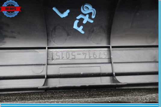 07-12 Lexus LS460 LS460L Front Left Driver Side Door Sill Scuff Panel Trim Oem