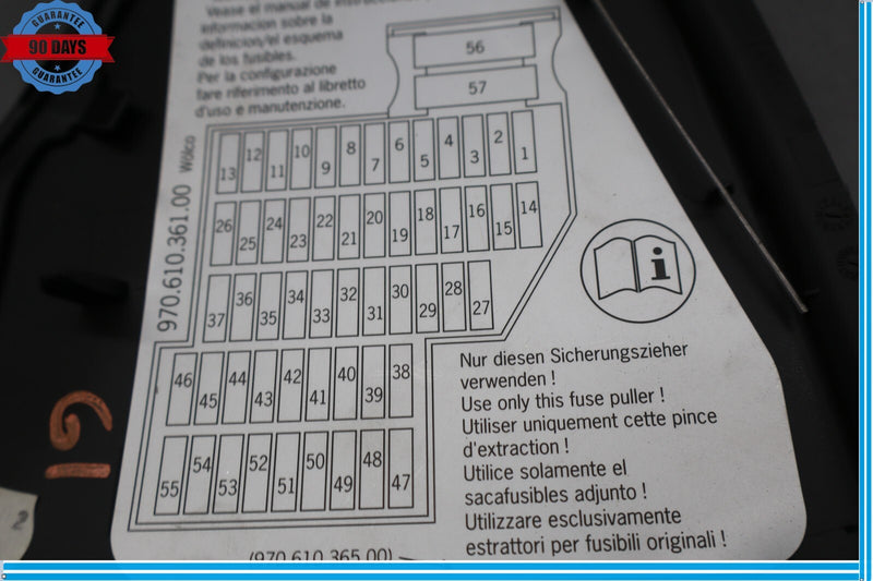 Load image into Gallery viewer, 10-16 Porsche Panamera 970 Left Driver Side Dashboard End Cap Trim Cover Oem
