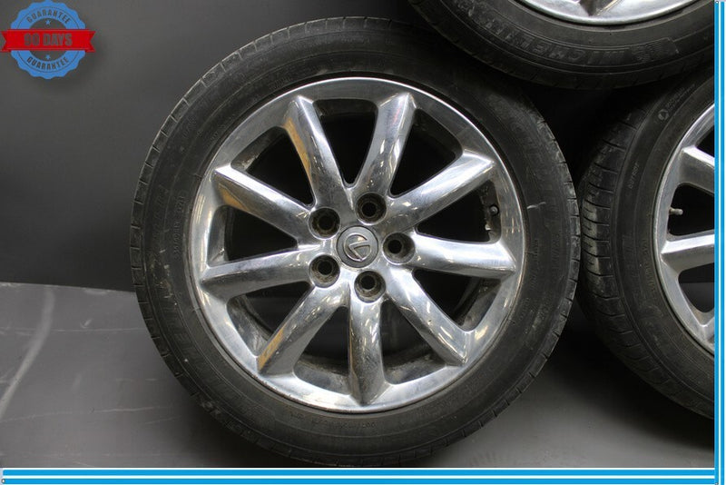 Load image into Gallery viewer, 07-09 Lexus LS460 LS460L 18x7.5 18'' 9-Spoke Alloy Wheel Tire Rim Set of 4 Oem
