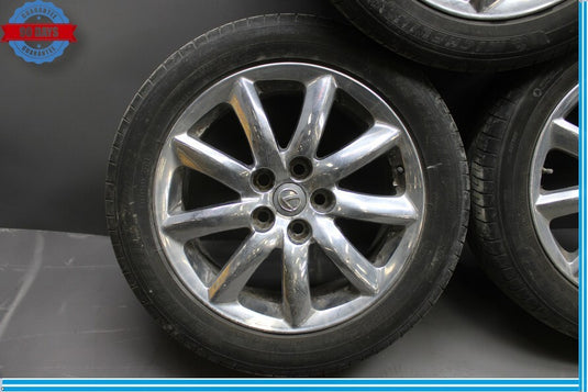 07-09 Lexus LS460 LS460L 18x7.5 18'' 9-Spoke Alloy Wheel Tire Rim Set of 4 Oem