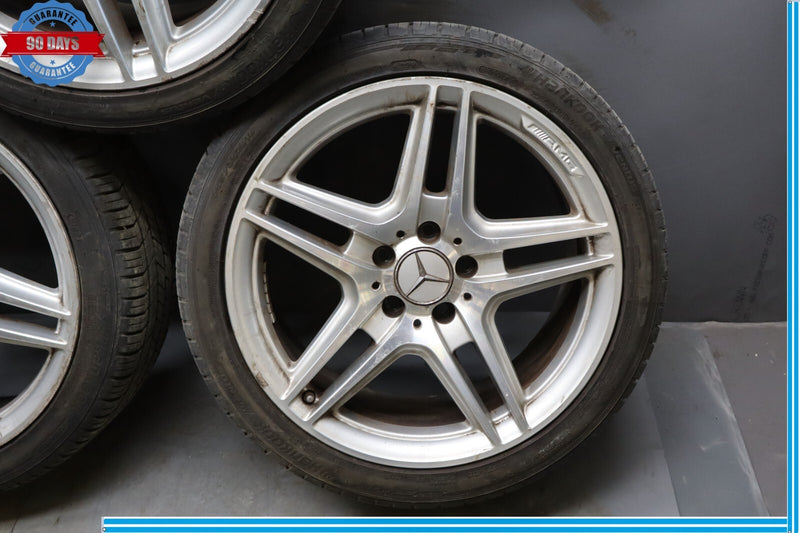 Load image into Gallery viewer, Mercedes W204 C250 C300 C63 AMG Factory Wheel Rim Rims 18 x 8.5 Set of 4 Oem
