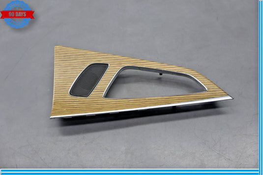 12-15 Audi A7 Quattro Rear Left Driver Side Door Panel Insert Trim Wood Oem