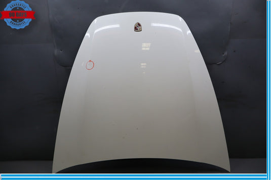11-14 Porsche Cayenne Turbo 958 Front Hood Panel Assembly White Oem