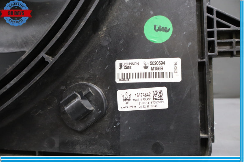 Load image into Gallery viewer, 14-17 Maserati Ghibli M157 Engine Radiator Cooling Fan Motor Assembly Oem
