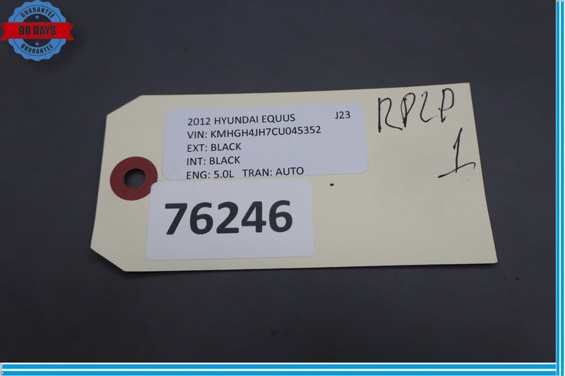 Load image into Gallery viewer, 11-16 Hyundai Equus SIG Rear Trunk Lid License Plate Lamp Assembly Black Oem
