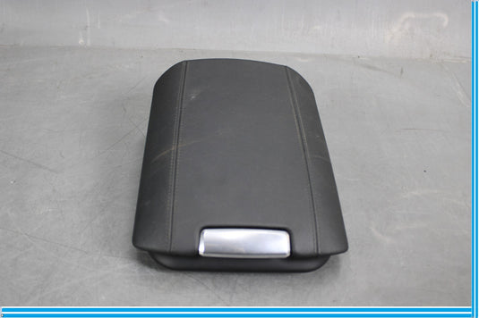 11-14 Porsche Cayenne Front Center Console Armrest Lid Leather Oem