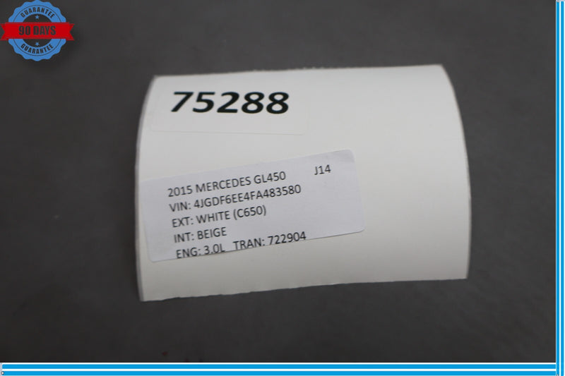 Load image into Gallery viewer, 2015 Mercedes X166 GL450 GLS350 Rear Left Side Door Window Auto Glass Oem
