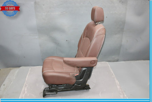 18-21 Buick Enclave Avenir Front Right Passenger Side Seat Leather Brown Oem