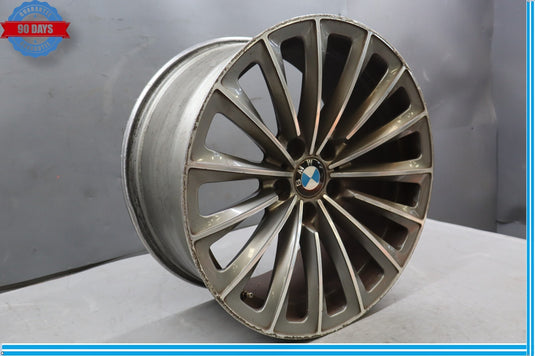 09-16 BMW 535i 740i 750i 9.5x19 19" Wheel Rim Silver R19 6775393 Oem