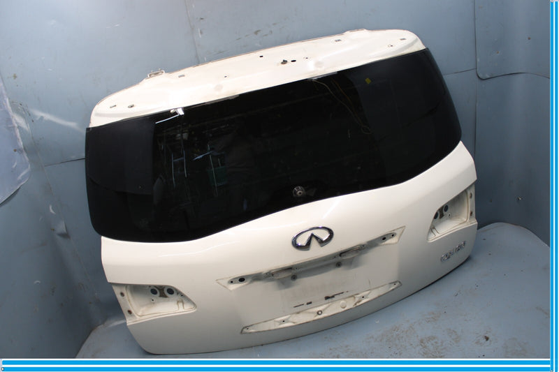 Load image into Gallery viewer, 11-17 Infiniti QX56 QX80 Rear Liftgate Trunk Lid Hatch White (QAB) Oem
