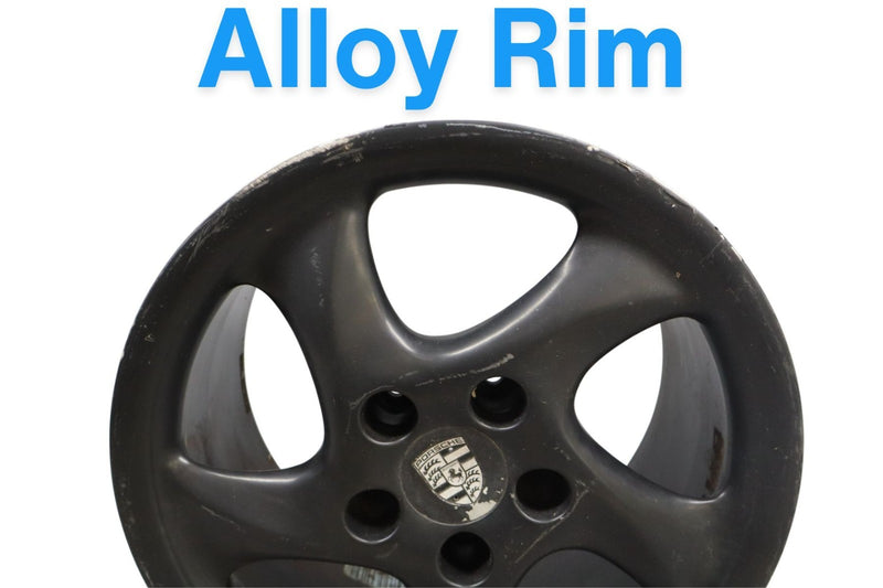 Load image into Gallery viewer, 01-05 Porsche 911 996 Turbo 18 inch Rear Alloy Wheel Rim 10JX18 ET65 Oem
