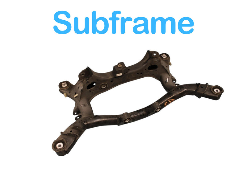 Load image into Gallery viewer, 12-18 BMW 320i 328i F30 Rear Subframe Crossmember Cross Member W/ Sway Bar Oem
