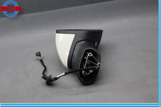 11-14 Porsche Cayenne 958 Front Right Side Rear View Door Mirror White Oem