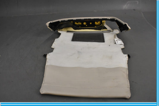 12-14 BMW F12 650i Left Driver Upper Seat Cushion Backrest Panel Cover Oem